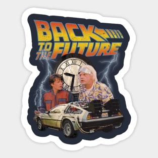 Back to the 80s Sticker